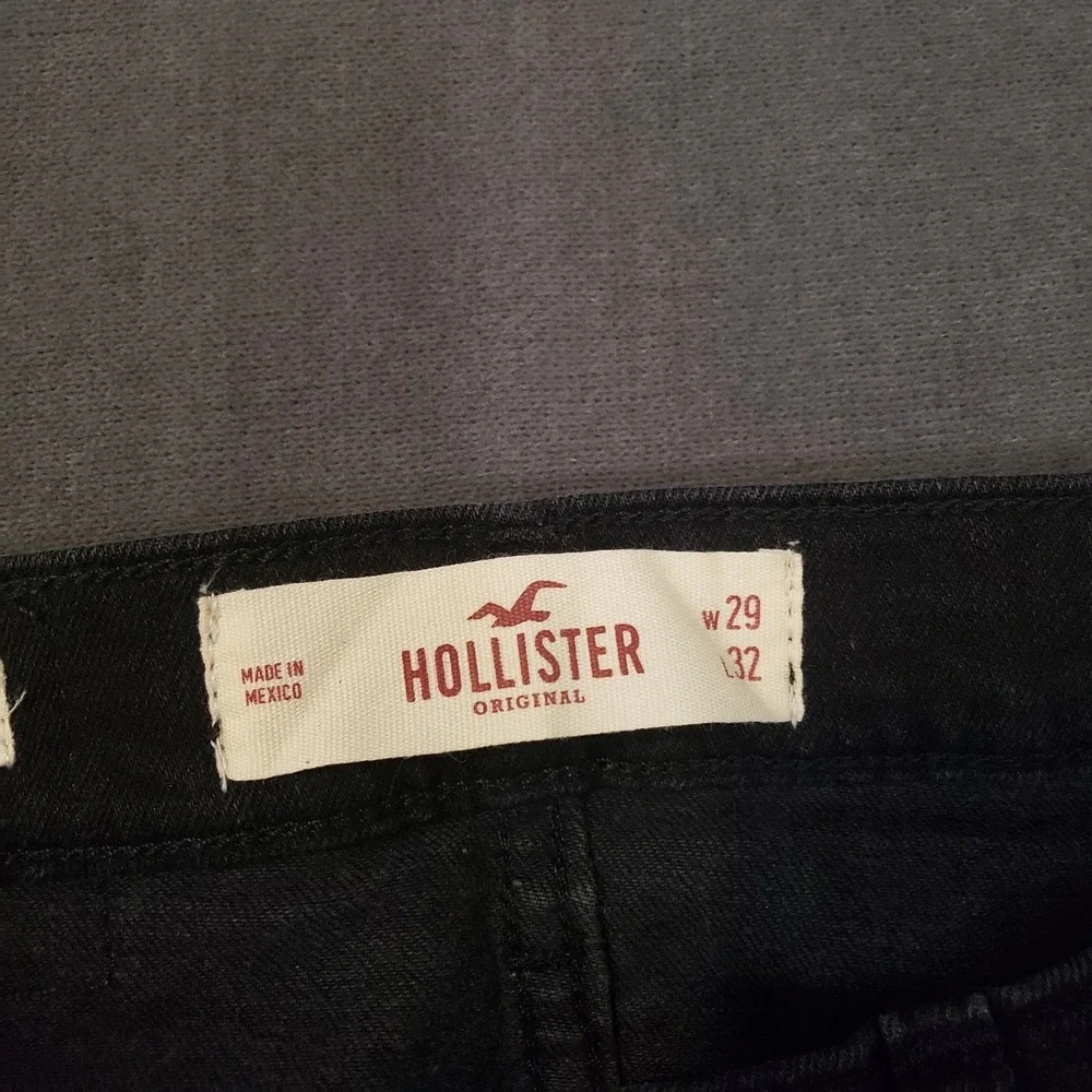 Hollister Jeans Mens Size 29x32 Epic Flex Skinny Fit‎ Black